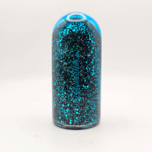 Limited Edition - Standard Sized Glass Guitar Slide - Blue Tourmaline