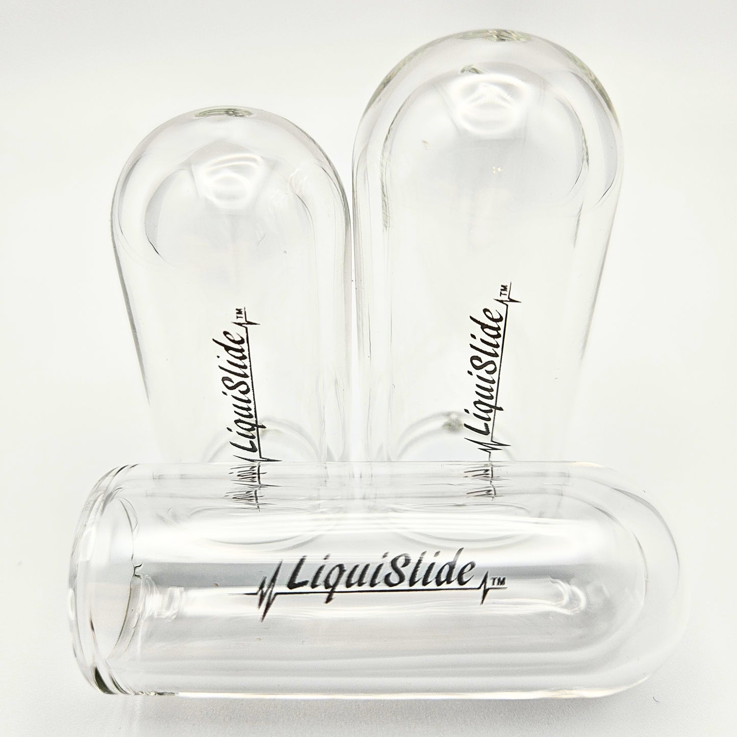 The LiquiSlide - Pinky Sized Glass Guitar Slide - Unfilled - Liquislide