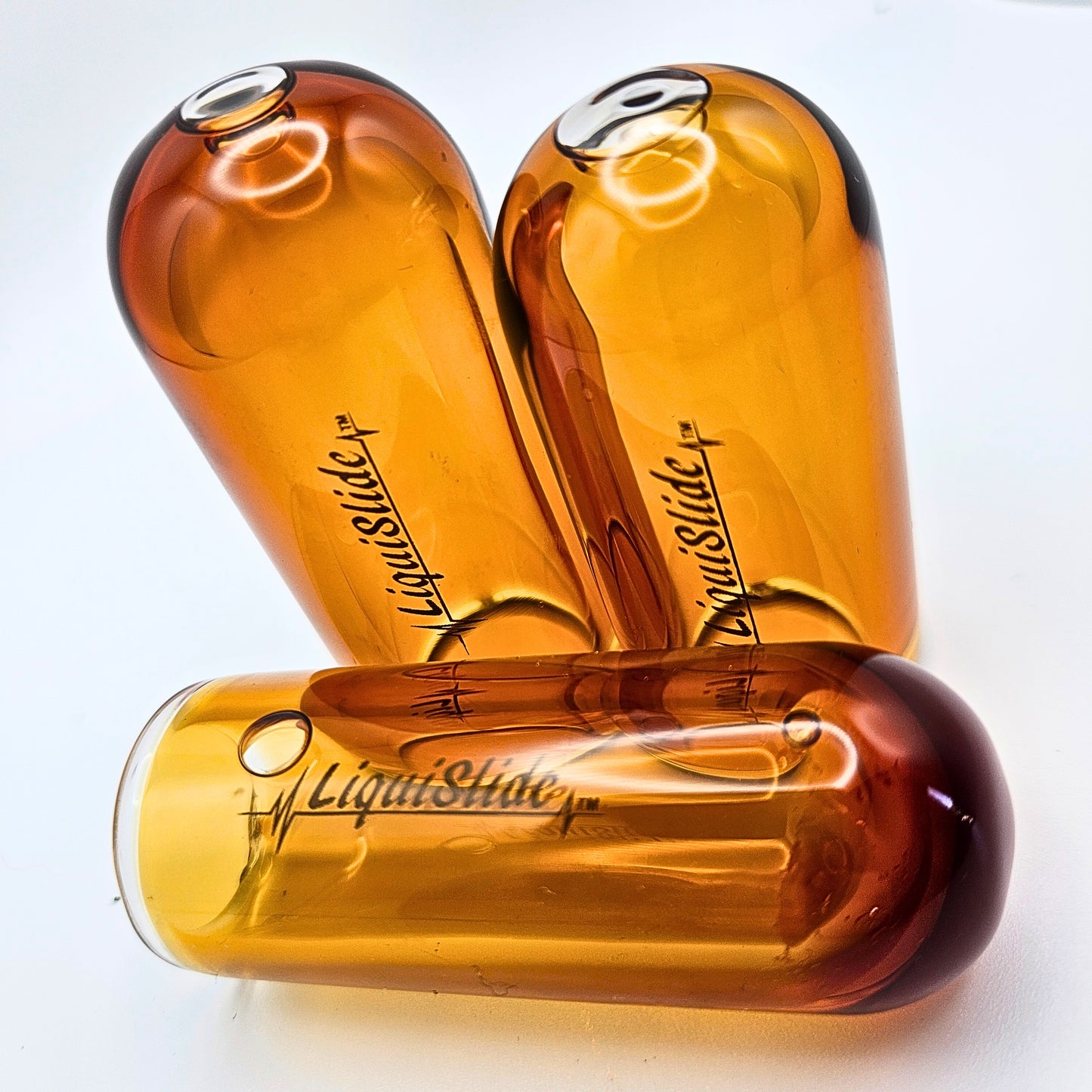 The LiquiSlide - Knuckle Sized Glass Guitar Slide - Jägermeister - Liquislide