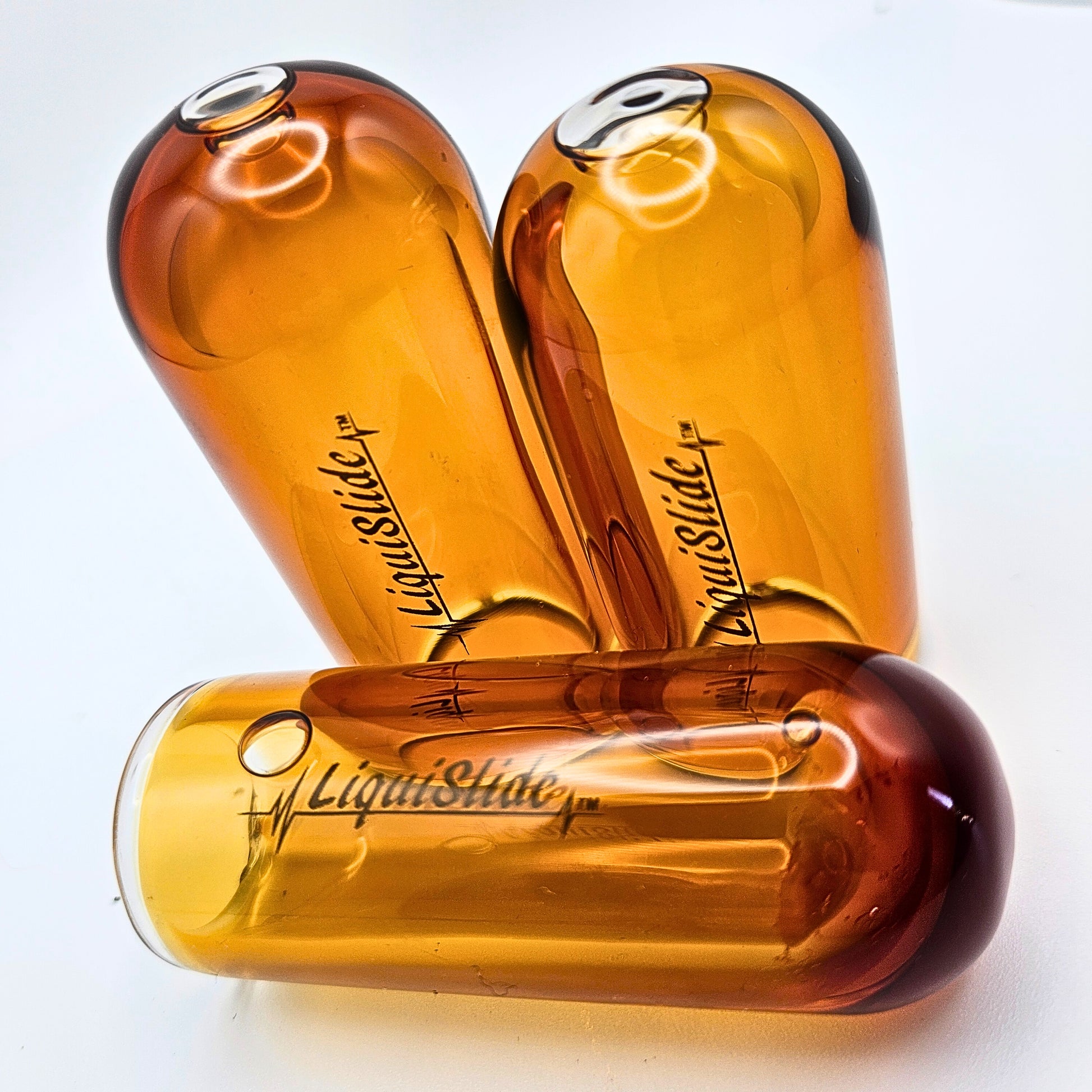 The LiquiSlide - Knuckle Sized Glass Guitar Slide - Jägermeister - Liquislide