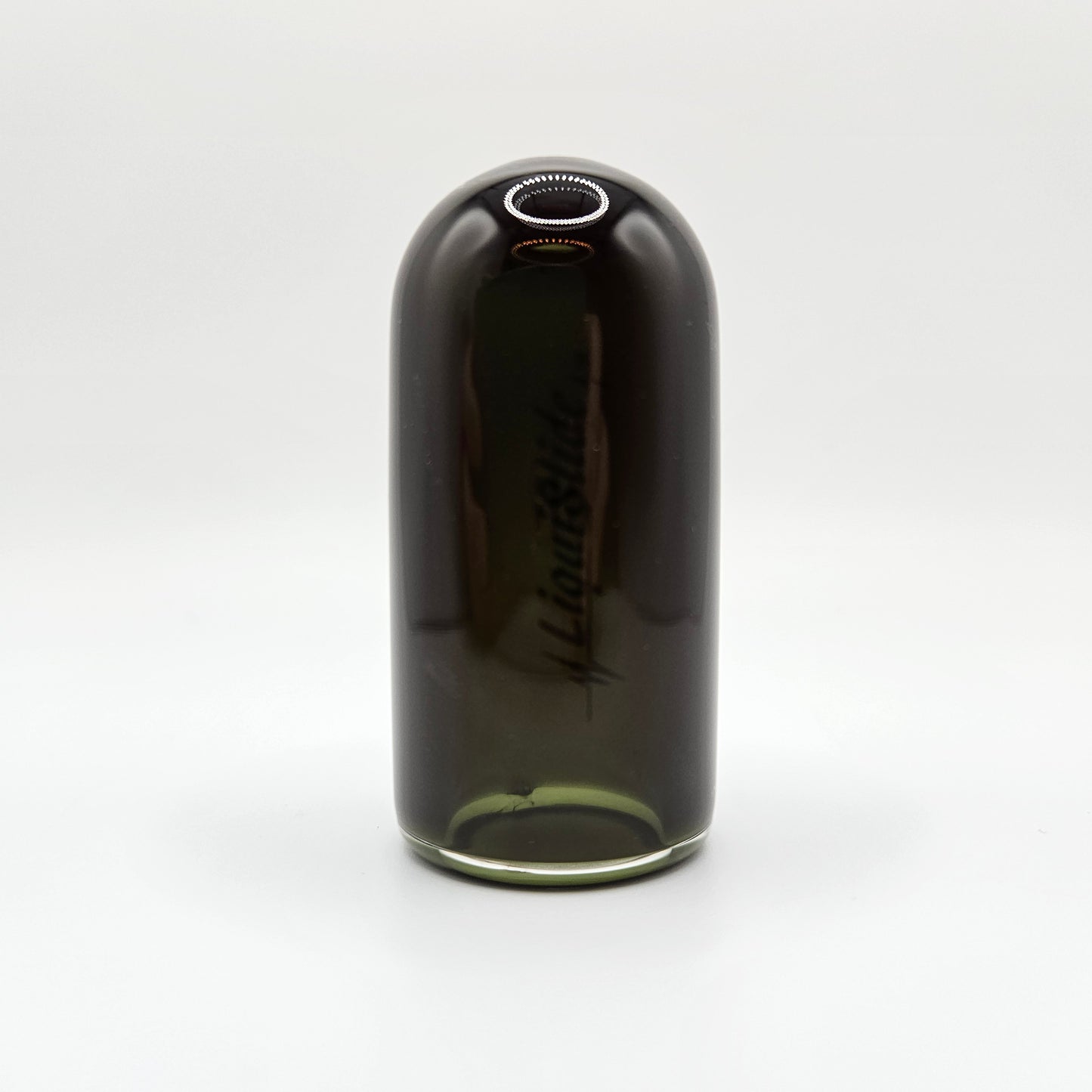 The LiquiSlide - Knuckle Sized Glass Guitar Slide - Ultra Black - Liquislide