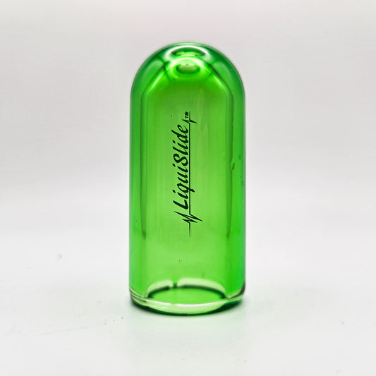 The LiquiSlide - Standard Sized Glass Guitar Slide - Light Green - Liquislide