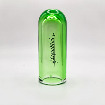 The LiquiSlide - Pinky Sized Glass Guitar Slide - Light Green - Liquislide