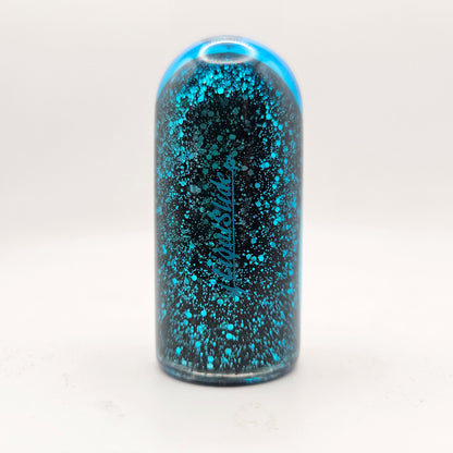 Limited Edition - Standard Sized Glass Guitar Slide - Blue Tourmaline