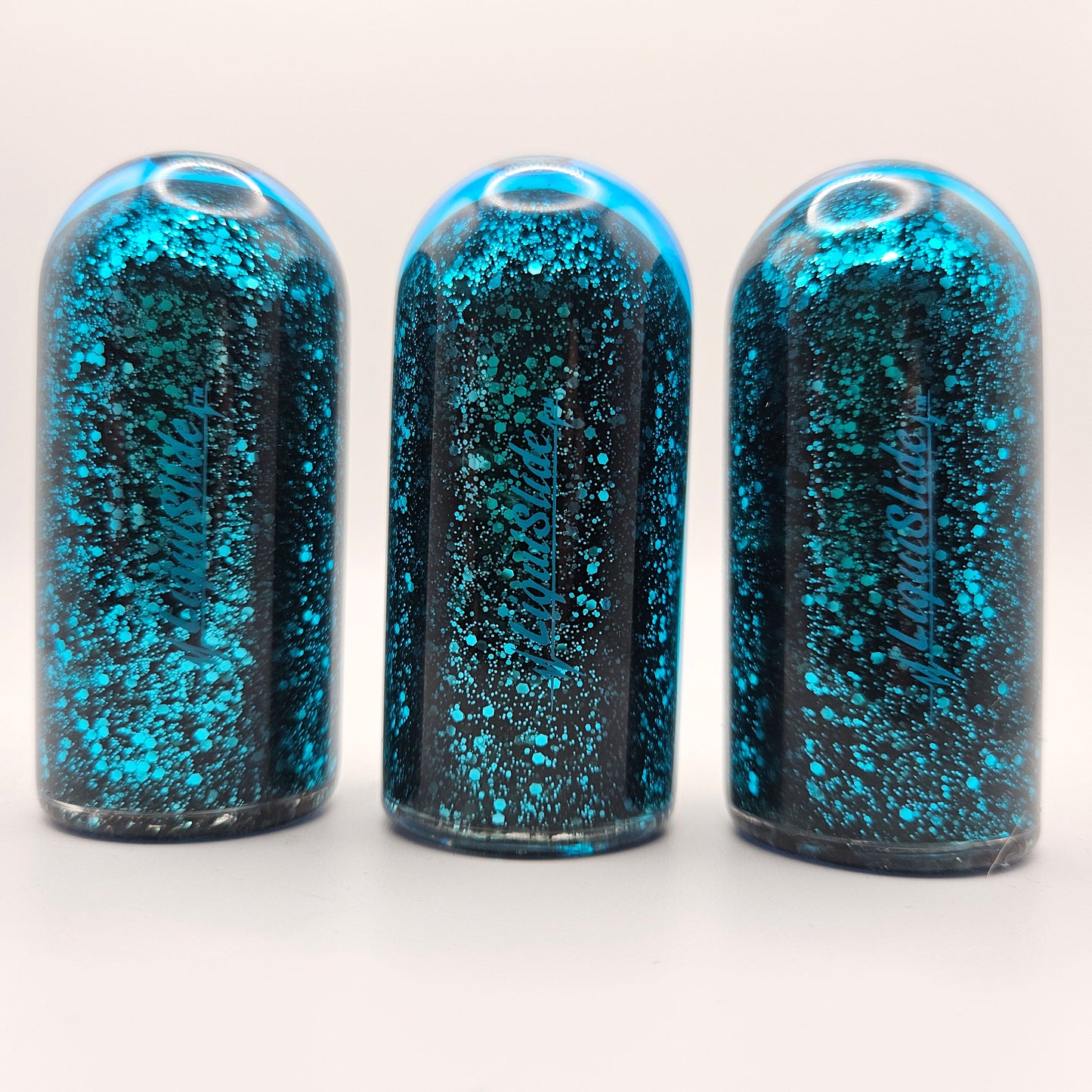 Limited Edition - Standard Sized Glass Guitar Slide - Blue Tourmaline