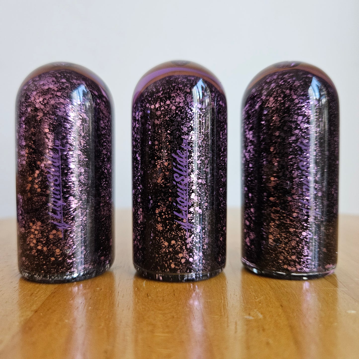 Limited Edition - Standard Sized Glass Guitar Slide - Amethyst - Liquislide
