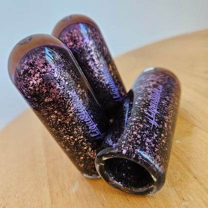 Limited Edition - Pinky Sized Glass Guitar Slide - Amethyst - Liquislide