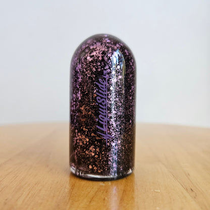 Limited Edition - Knuckle Sized Glass Guitar Slide -  Amethyst - Liquislide