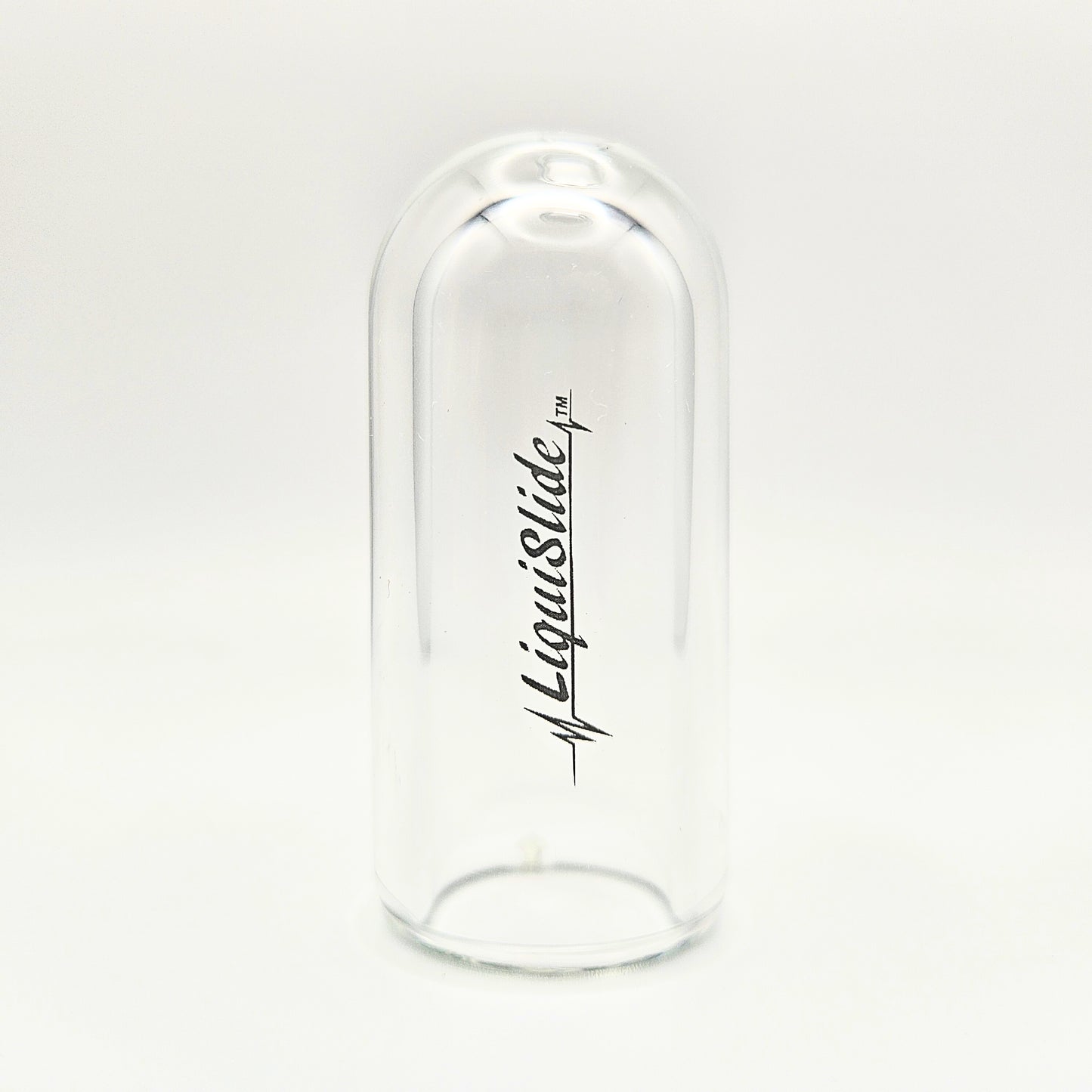 The LiquiSlide - Standard Sized Glass Guitar Slide - Clear - Liquislide