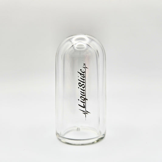 The LiquiSlide - Knuckle Sized Glass Guitar Slide - Unfilled - Liquislide