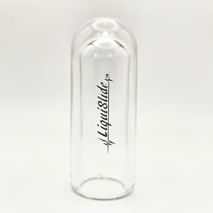 The LiquiSlide - Pinky Sized Glass Guitar Slide - Clear - Liquislide