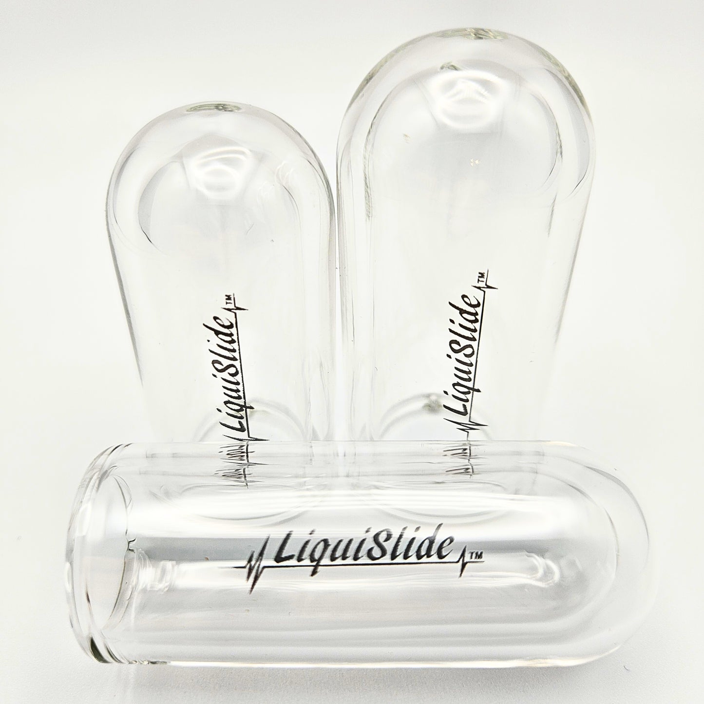 The LiquiSlide - Pinky Sized Glass Guitar Slide - Unfilled - Liquislide