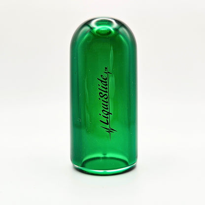 The LiquiSlide - Standard Sized Glass Guitar Slide - Go Green - Liquislide