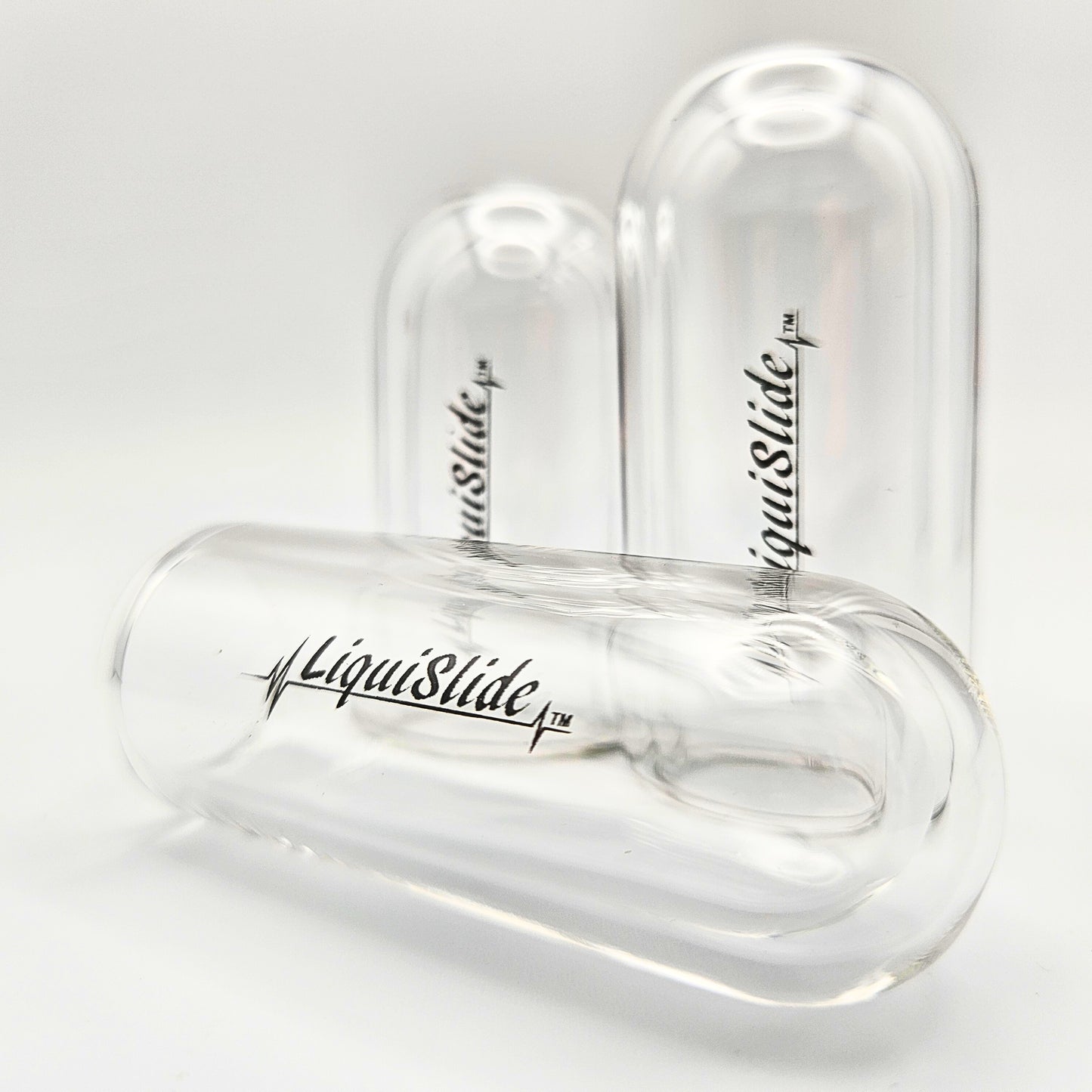 The LiquiSlide - Pinky Sized Glass Guitar Slide - Unfilled - Liquislide