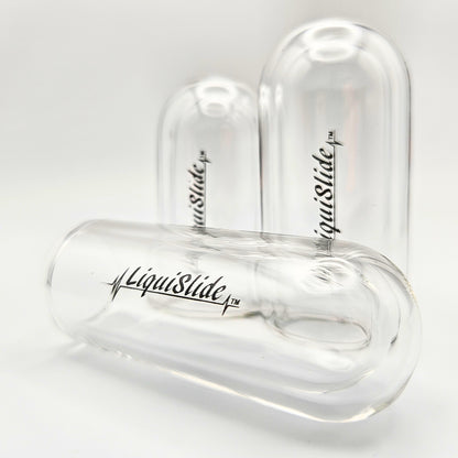 The LiquiSlide - Pinky Sized Glass Guitar Slide - Unfilled - Liquislide