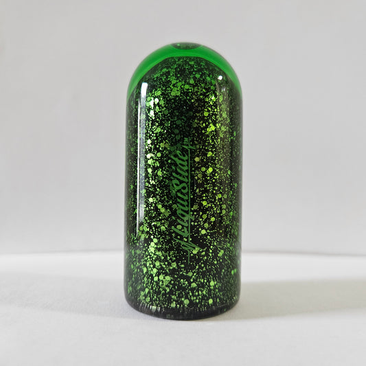 Limited Edition - Standard Sized Glass Guitar Slide - Green Zircon